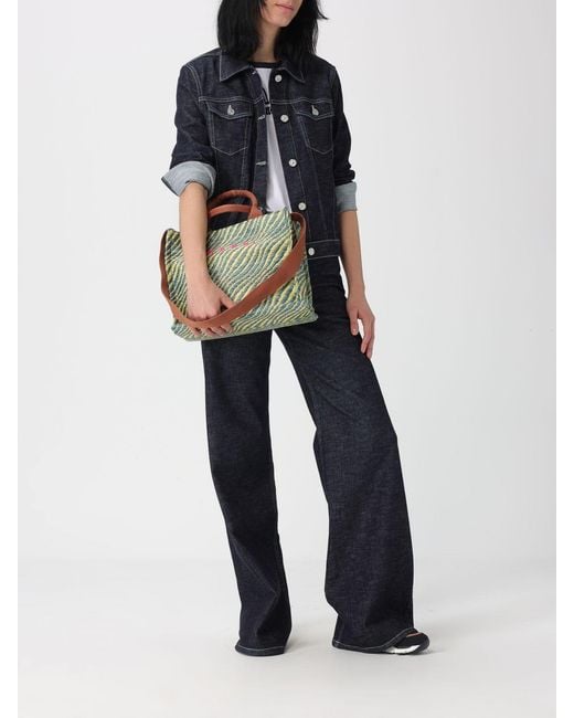 Marni Blue Stretch Denim Jacket