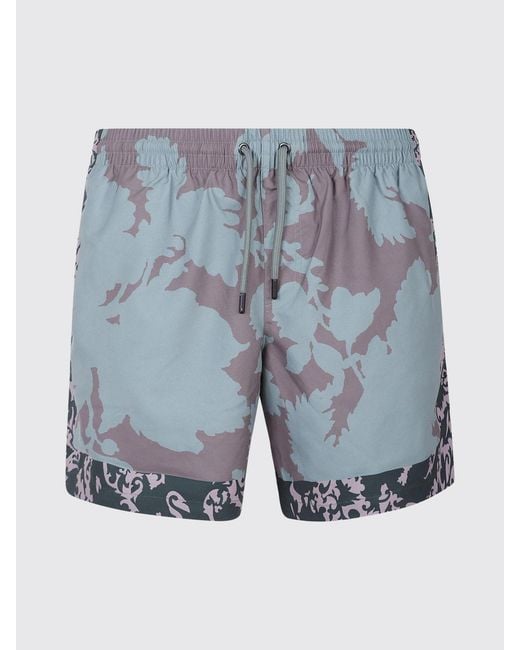 Dries Van Noten Blue Swimsuit for men