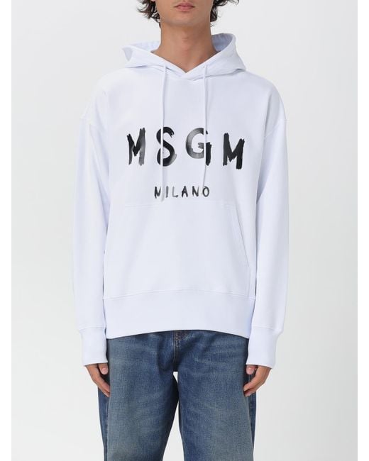 Sudadera Hombre MSGM de hombre de color White