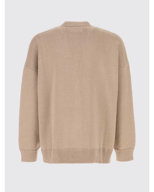 MM6 by Maison Margiela Natural Monogram Cardigan for men