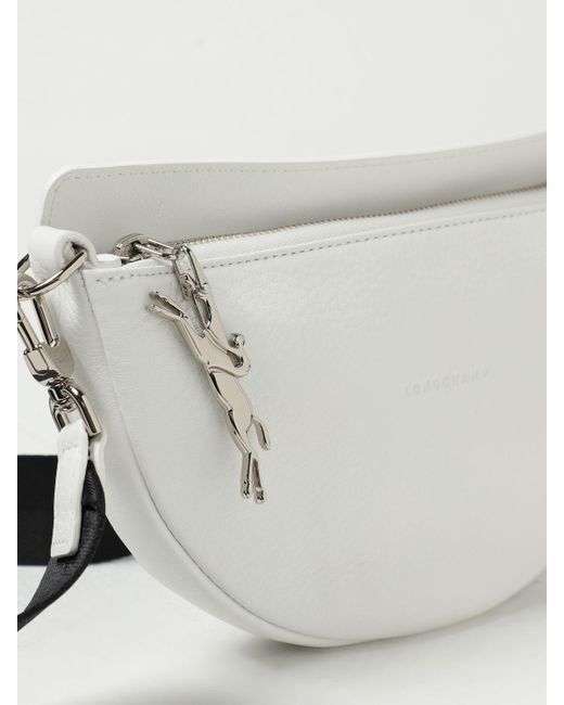 Longchamp White Mini Bag