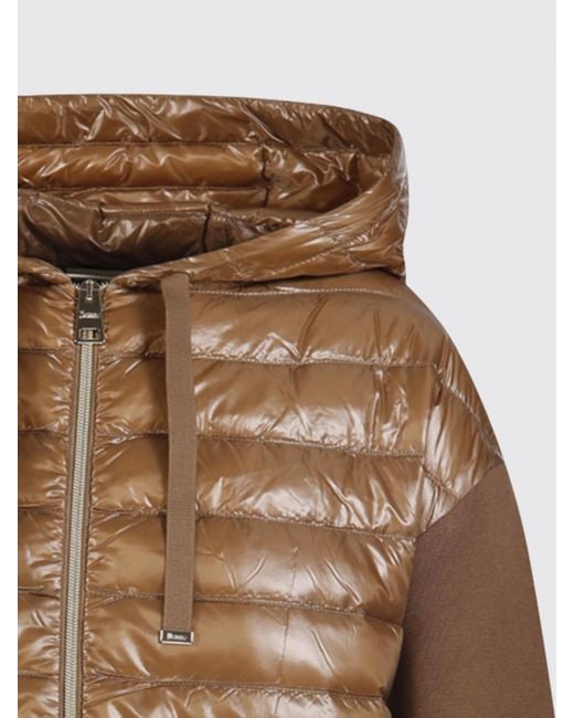 Herno Brown Short Down Jacket
