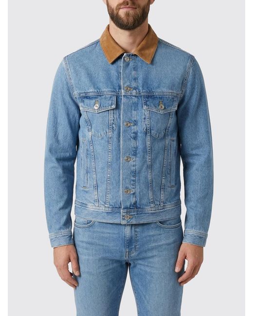 Jacob Cohen Blue Denim Jacket for men