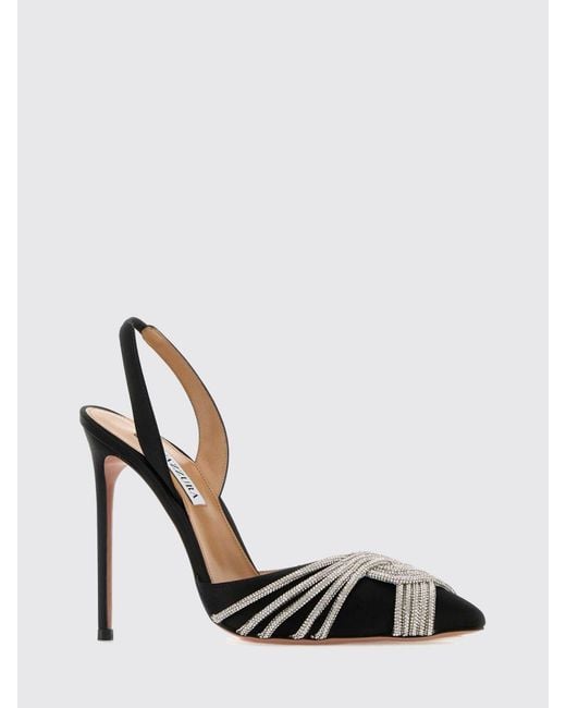 Aquazzura Black High Heel Shoes