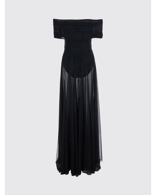 Norma Kamali Blue Dress
