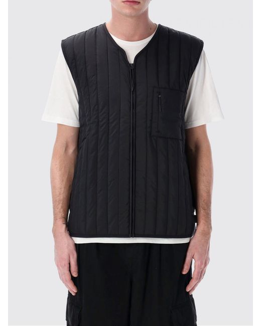 Rains Blue Banja Liner Quilted Vest for men