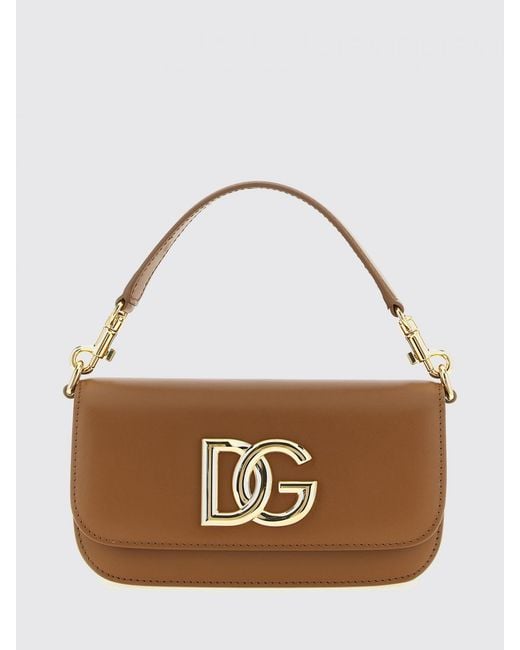Dolce & Gabbana Brown Dolce &Amp Gabbana 3.5 Leather Bag