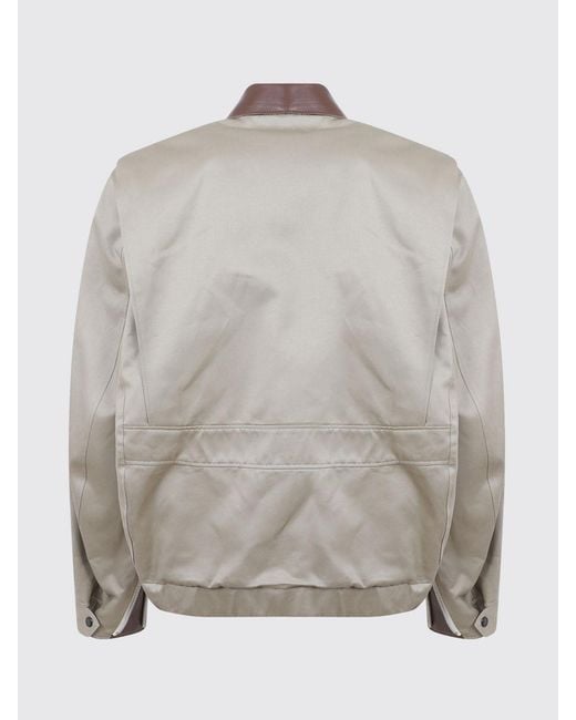 Sacai Gray Cotton Jacket for men