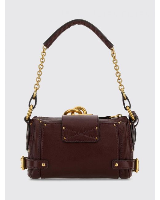 Chloé Brown Chlo&Eacute Paddington Ketten-Tasche