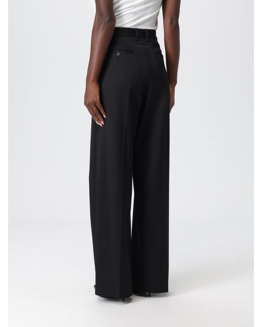 MM6 by Maison Margiela Black Trousers