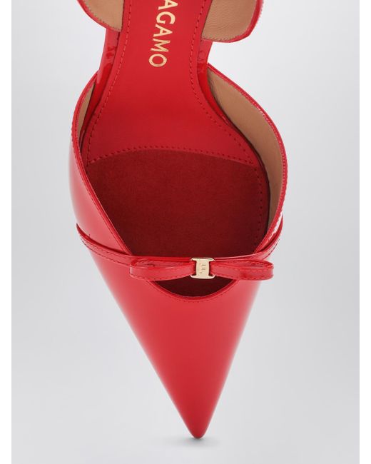 Zapatos De Salón Mujer Ferragamo de color Red