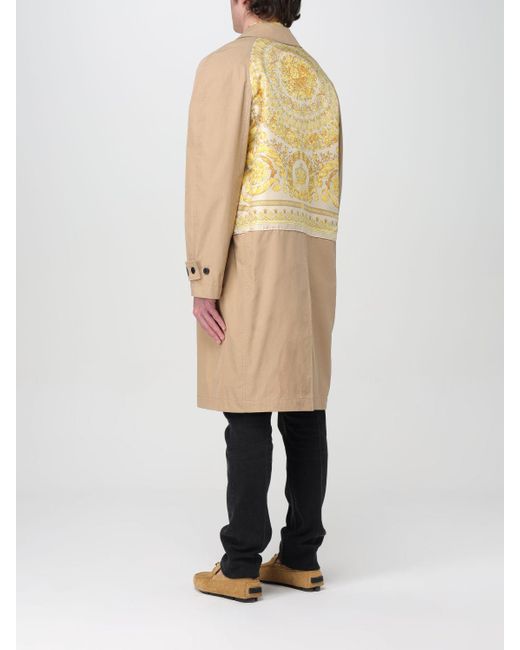 Manteau Versace pour homme en coloris Natural