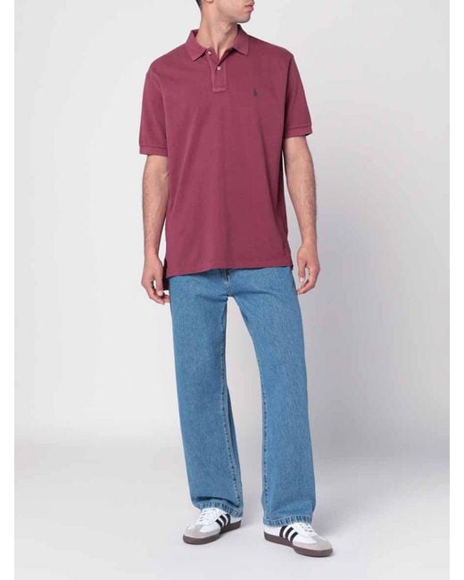 Polo Homme Polo Ralph Lauren pour homme en coloris Red