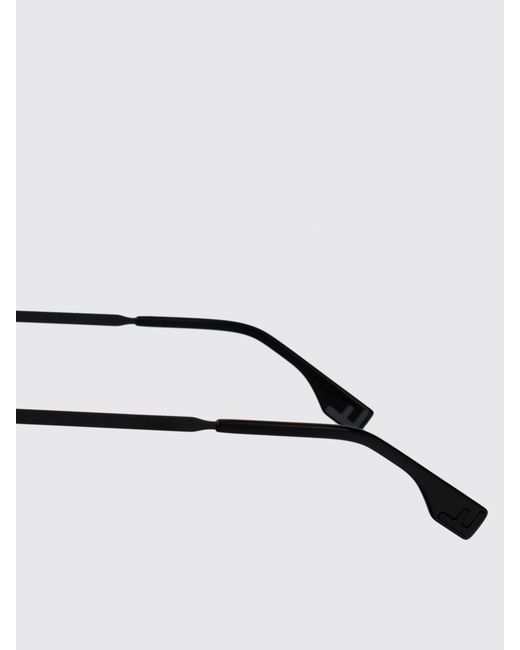 Fendi White Sky Metal Sunglasses for men