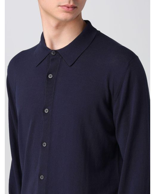 Roberto Collina Blue Shirt for men