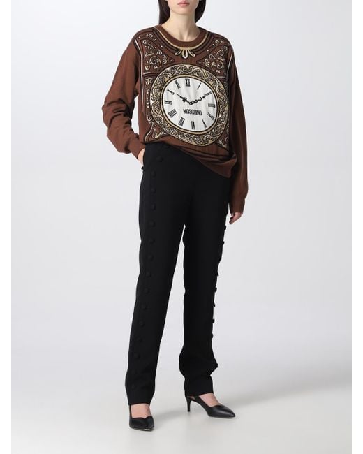 Pull Femme Moschino Couture en coloris Brown