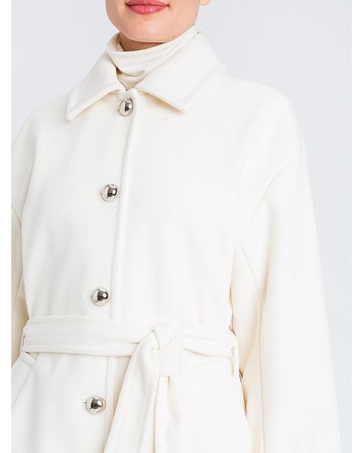 Abrigo Mujer Twinset de color White