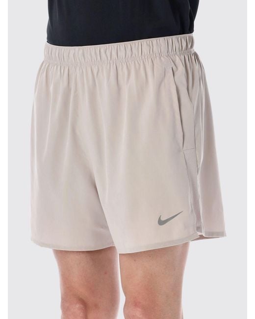 Nike Gray Challenger Breathable Technical Fabric Shorts for men