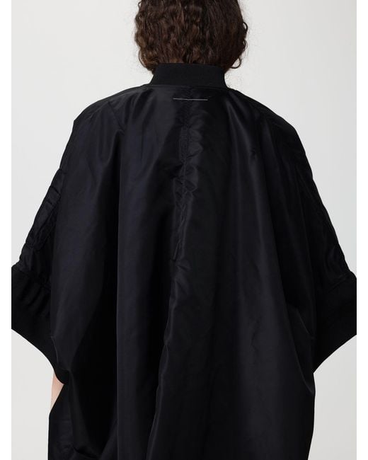 MM6 by Maison Margiela Blue Nylon Cape