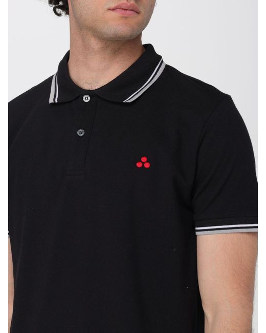 Peuterey Black Polo Shirt for men