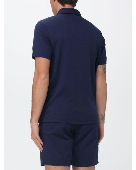 Michael Kors Blue Polo Shirt for men