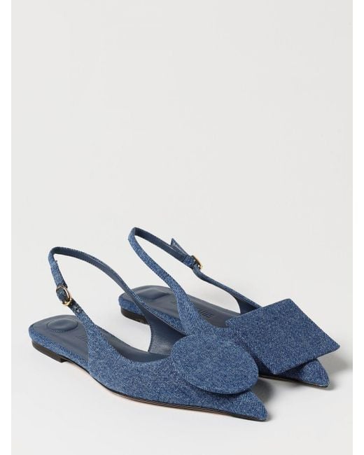 Jacquemus Blue Flat Shoes