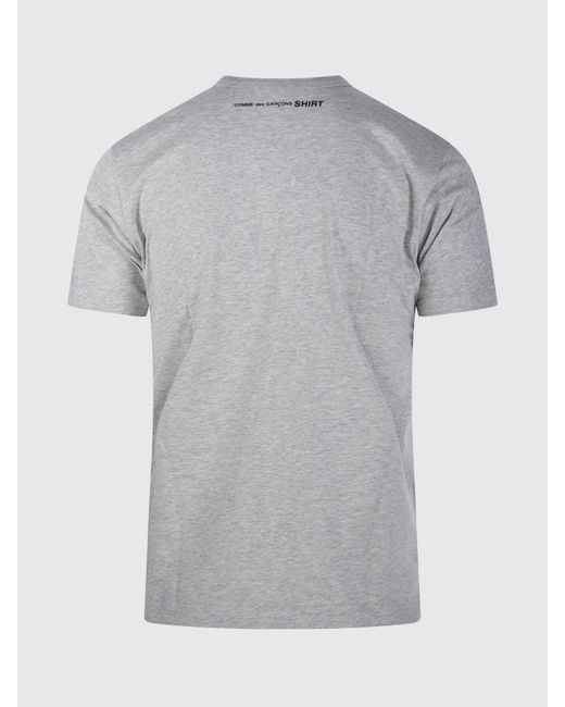 Comme des Garçons Gray Basic Cotton T-Shirt for men