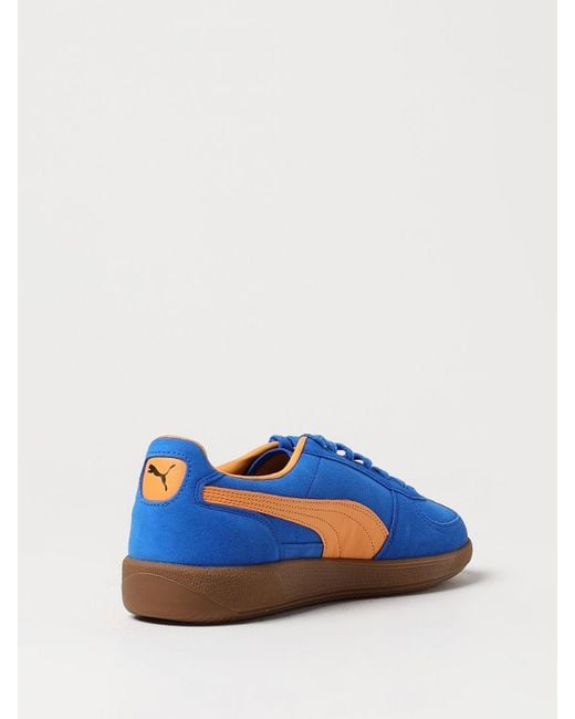 Sneakers Palermo in camoscio di PUMA in Blue da Uomo