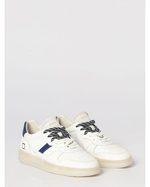 Date White Court 2.0 Leather Sneakers for men