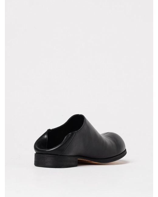 Moschino Couture Black Leather Loafers for men