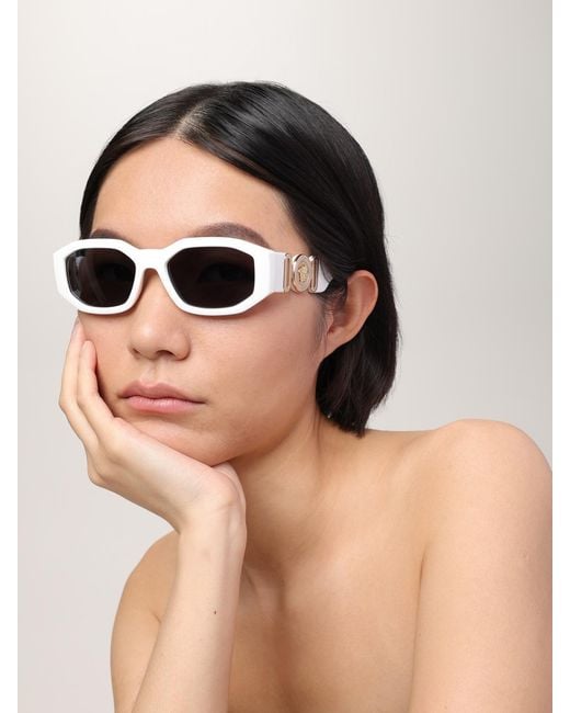 Versace Natural Medusa Sunglasses
