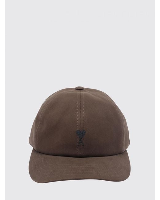 AMI Brown Hat for men