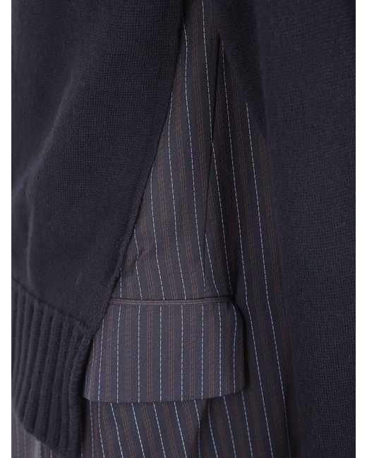 Sacai Blue Coat for men