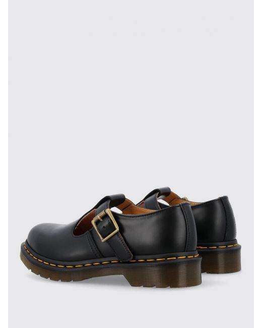 Dr. Martens Black Flat Shoes