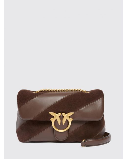 Pinko Brown Shoulder Bag for men
