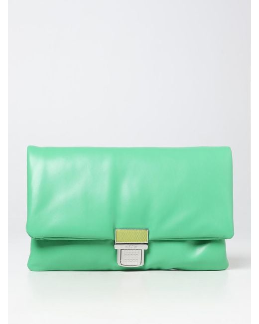 Bolso De Mano Mujer MSGM de color Green
