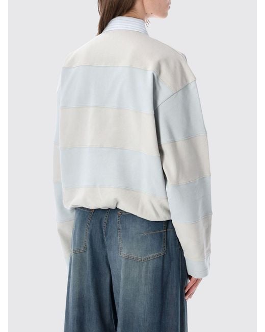 Acne White Sweatshirt