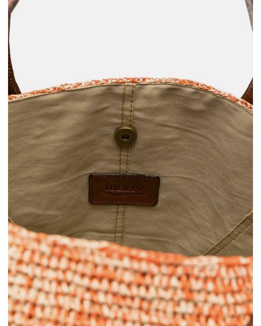IBELIV Natural Rio Raffia Bag