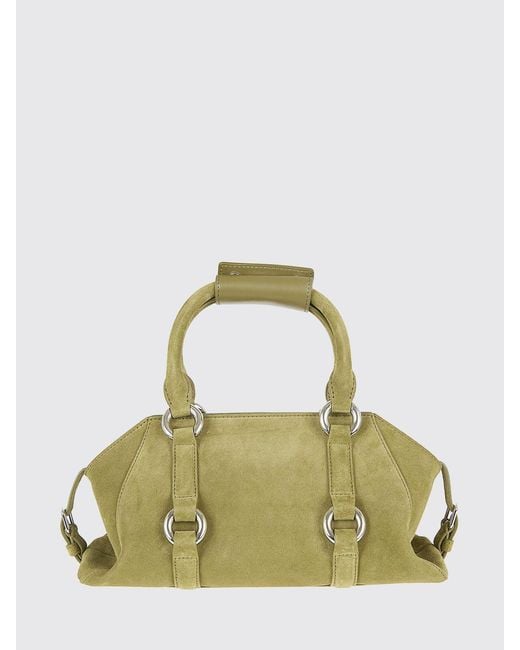 McQueen Green Shoulder Strap