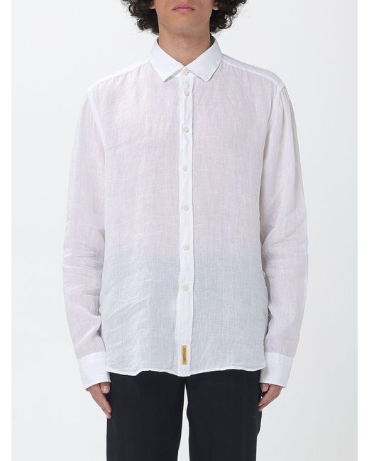 Camicia Basic di B.D. Baggies in White da Uomo