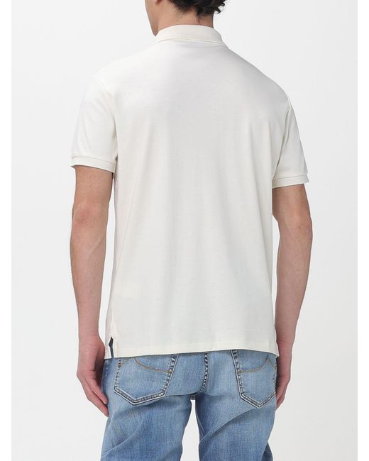 Polo Ralph Lauren Cotton Polo Shirt With Logo in White for Men | Lyst