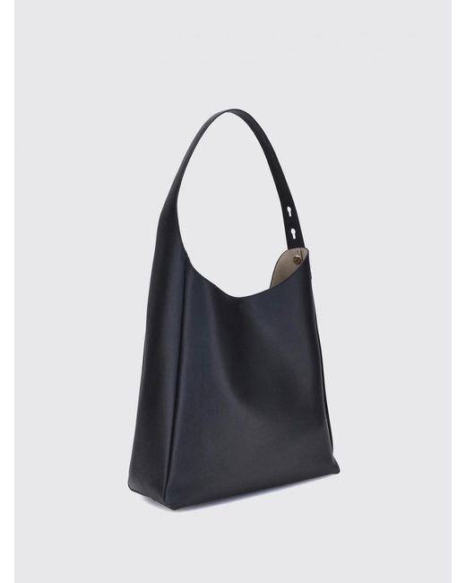 Tory Burch Blue Romy Leather Hobo Bag