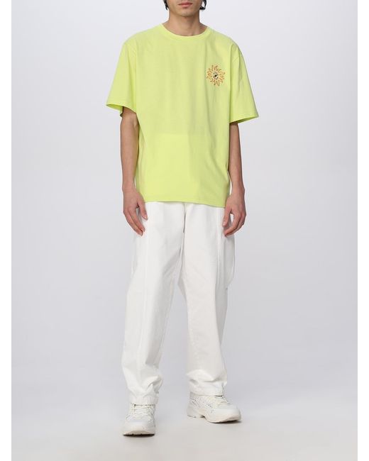Camiseta Hombre Gcds de hombre de color Yellow