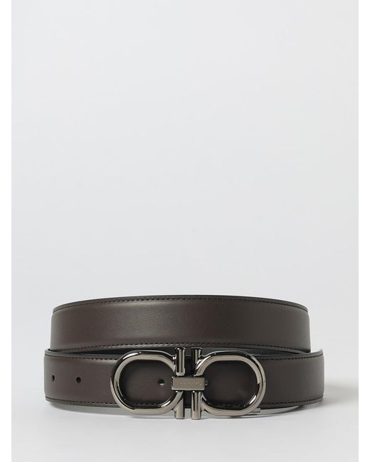 Ferragamo Gray Belt for men