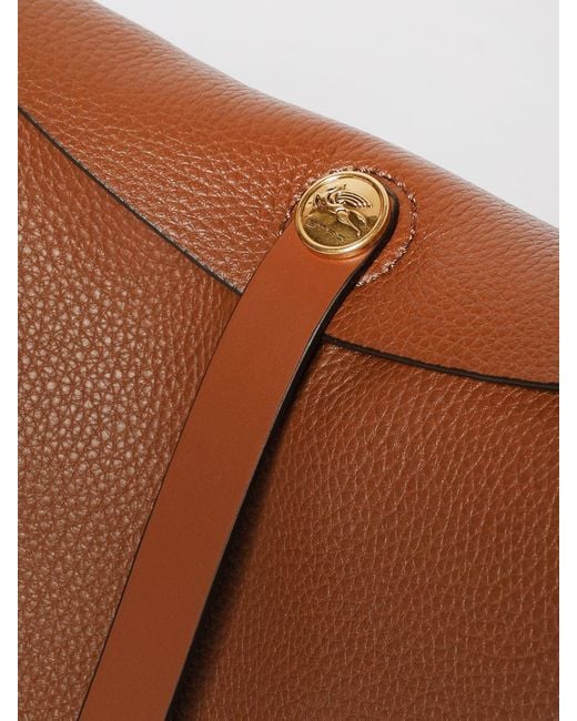Borsa Pony Maxi di Etro in Brown