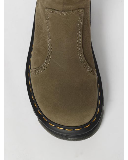 Dr. Martens Brown Flache Stiefeletten Damen