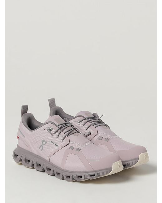 On Shoes Purple Cloud Mesh Sneakers On
