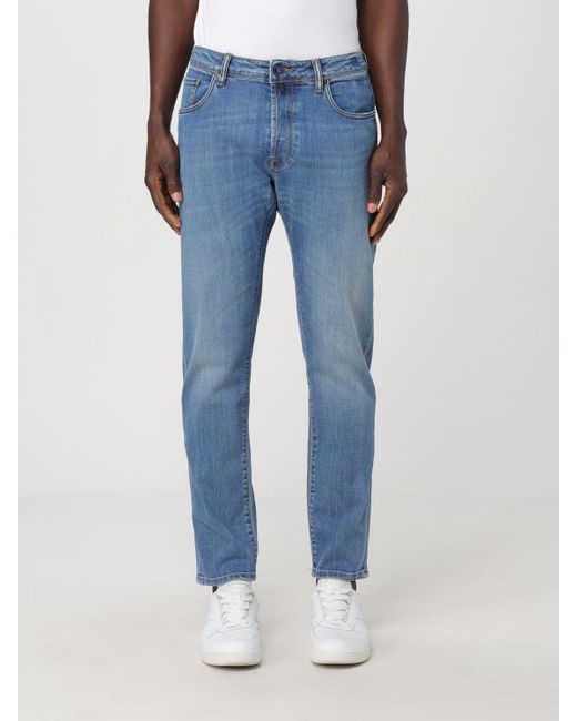 Jeans Incotex de hombre de color Blue