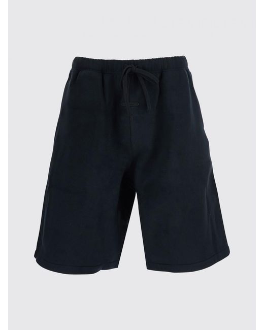 Fear Of God Blue Cotton Blend Jogging Shorts With Drawstring Waist for men