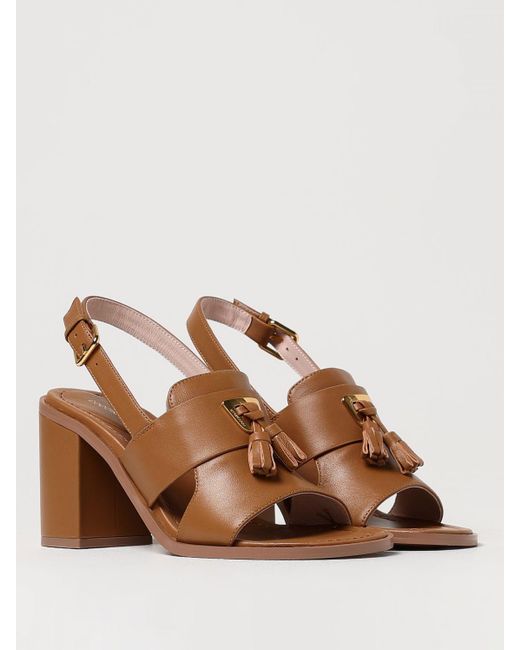 Coccinelle Brown Heeled Sandals